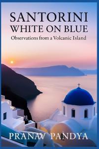 SANTORINI White on Blue