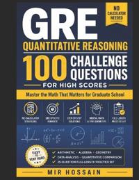 100 Challenge Questions for GRE Quantitative