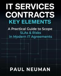 It Services Contracts - Key Elements