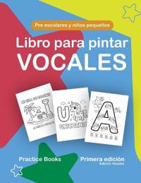 Libro para pintar vocales