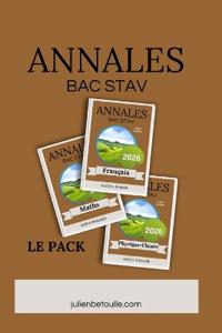 Pack Bac STAV matie`res ge´ne´rales 2026