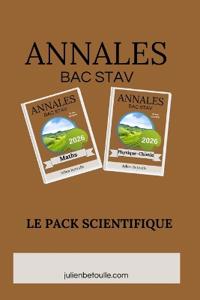 Pack Bac STAV matières scientifiques 2026