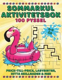 Sommarkul Aktivitetsbok - Prick-till-Prick, Labyrinter, Hitta Skillnaden och Mycket Mer