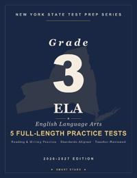 New York State Test Prep Guide - English Language Arts (ELA) Grade 3