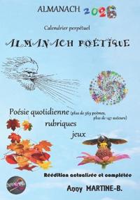 ALMANACH 2026 - Calendrier perpétuel - ALMANACH POÉTIQUE
