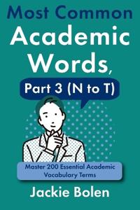 Most Common Academic Words, Part 3 (N to T)