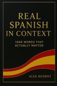 Real Spanish in Context - 1000 Words That Actually Matter