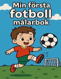 Min första fotboll målarbok