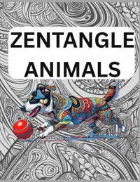 Zentangle Animals Version 223 Pages Zentangle Book Meditation Book