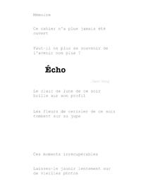 Écho