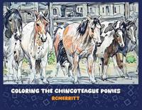 Kirjan kansi "Coloring the Chincoteague Ponies"