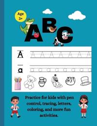 Alphabet Tracing Workbook for Toddlers