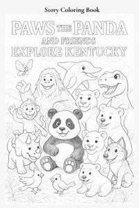 Paws the Panda and Friends Explore Kentucky Coloring Book