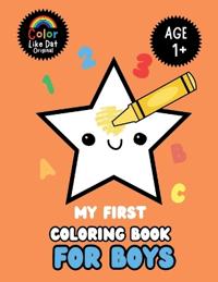 My First Coloring Book For Boys