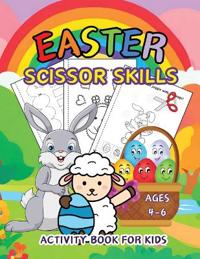 Easter Scissor Skills Activity Book for Kids