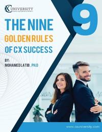 Bokomslag för "The Nine Golden Rules for CX Success"