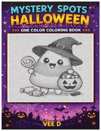 Halloween Mystery Spots Coloring Book
