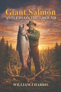 Giant Salmon Antlers On the Ground