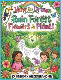 How to Draw Rain Forest Flowers & Plants