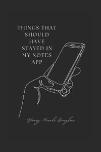 Thing That Should Have Stayed in my Notes App