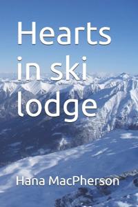 Hearts in ski lodge