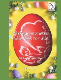 Påskägg mönster målarbok för alla