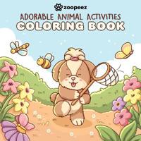 Adorable Animal Activities Coloring Book