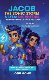 Kirjan kansi "Jacob The Sonic Storm & Lyla - Dr. Rhythm"