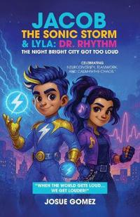 Kirjan kansi "Jacob The Sonic Storm & Lyla - Dr. Rhythm"