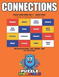 Connections Puzzle Game Vol 2 Large Print