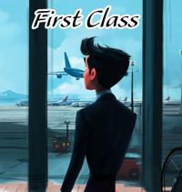 Kirjan kansi "First Class"