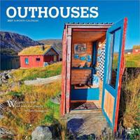 Outhouses - Toilettenhäuschen 2027 - 16-Monatskalender