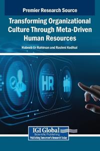 Kirjan kansi "Transforming Organizational Culture Through Meta-Driven Human Resources"