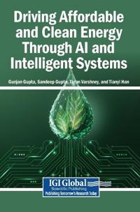 Kirjan kansi "Driving Affordable and Clean Energy Through AI and Intelligent Systems"