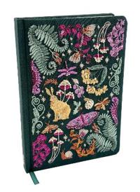 Forest Floor Embroidered Journal