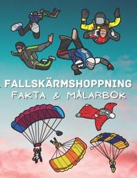 Fallskärmshoppning Fakta & Målarbok