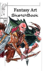 Fantasy Art Sketchbook #1