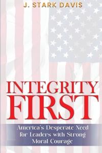 Kirjan kansi "Integrity First"