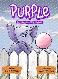 Purple The Courageous Little Elephant