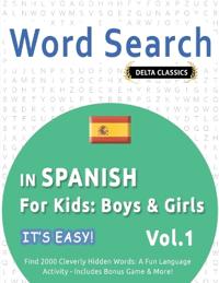 Word Search in Spanish for Kids