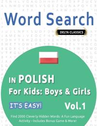 Word Search in Polish for Kids