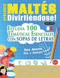 Aprender Maltés Divirtiéndose! - Para Adultos