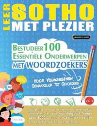 Leer Sotho Met Plezier - Voor Volwassenen