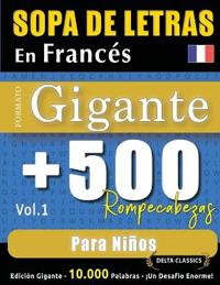 Sopa de Letras En Francés Formato Gigante