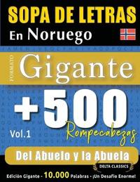 Sopa de Letras En Noruego Formato Gigante