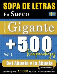 Sopa de Letras En Sueco Formato Gigante