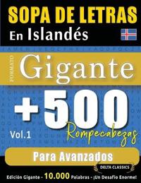 Sopa de Letras En Islandés Formato Gigante
