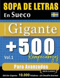 Sopa de Letras En Sueco Formato Gigante