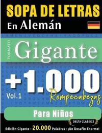 Sopa de Letras En Alemán Formato Gigante