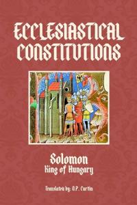 Bokomslag for "Ecclesiastical Constitutions"